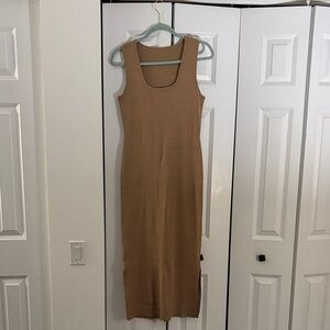 Kindred Bravely Tan Midi Dress